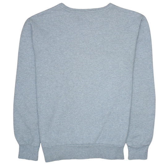 Ellesse Men's Grey Logo Crew Neck Sweatshirt Size L Regular Fit