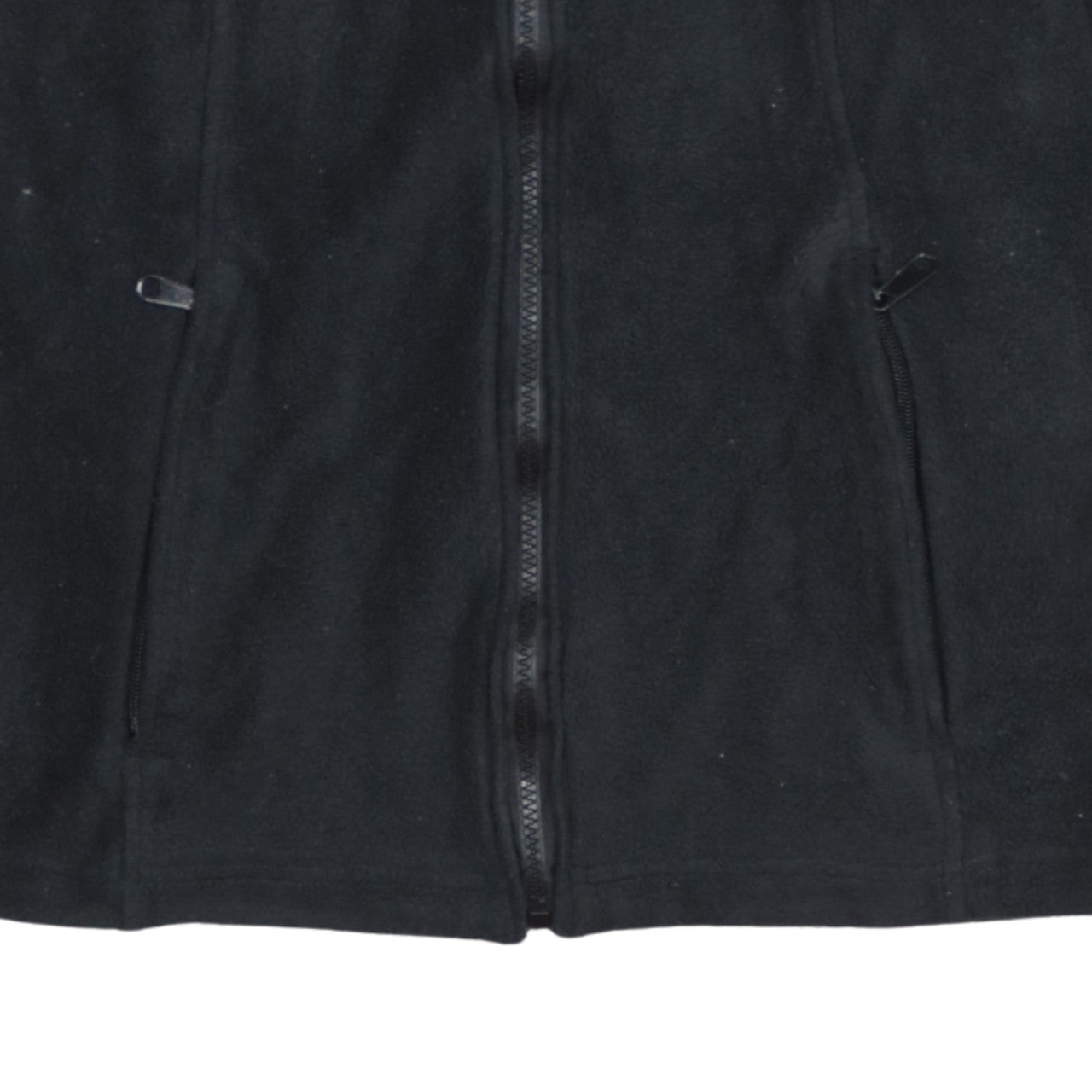 Columbia Womens Black Fleece Hooded Full Zip Jacket Size M