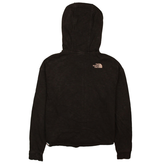 The North Face Womens Black Full Zip Hoodie L Hooded Sweatshirt
