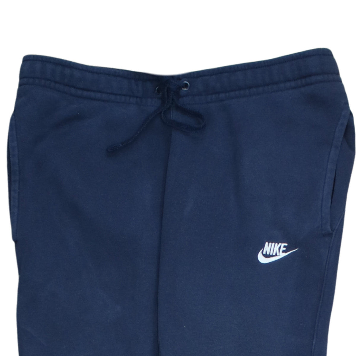 Additional view of Nike Men's Blue Fleece Jogger Sweatpants, size S, Drawstring Tapered Fit