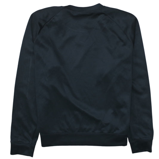 Nike Men's Black Crew Neck Logo Pullover Sweatshirt Size M