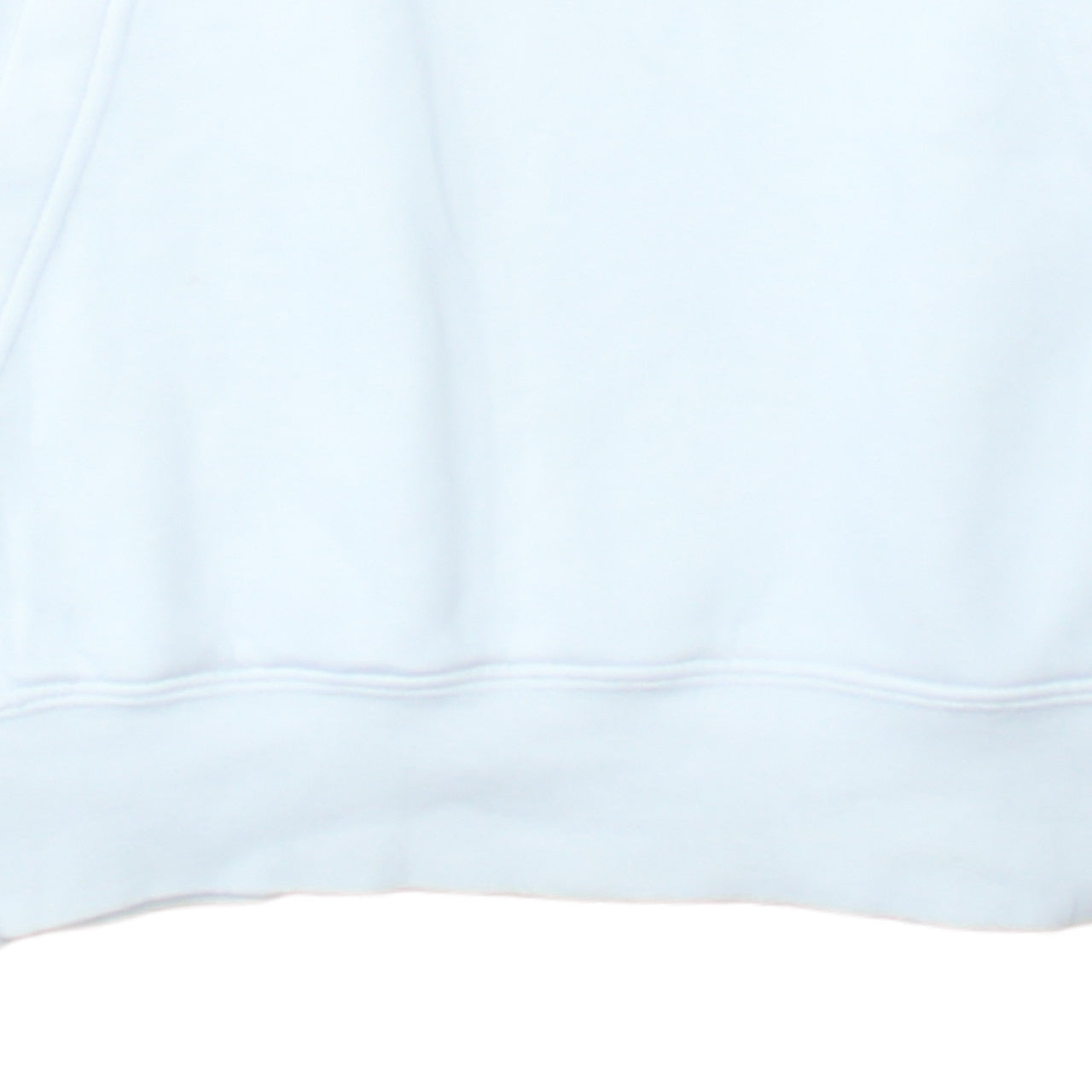 Nike Women White Pullover Hoodie M Cotton Blend Logo Casual