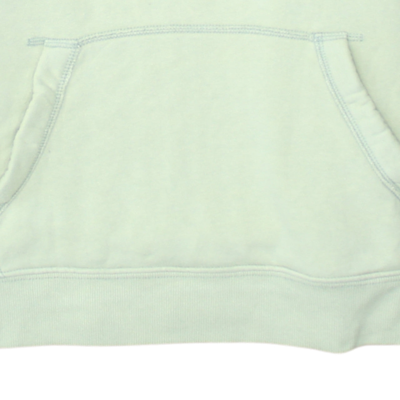 Hollister Women’s Green Pullover Hoodie Small Logo Embroidered Cotton Blend