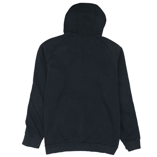 adidas Men's Black Pullover Fleece Hoodie L Sports Logo Sweatshirt