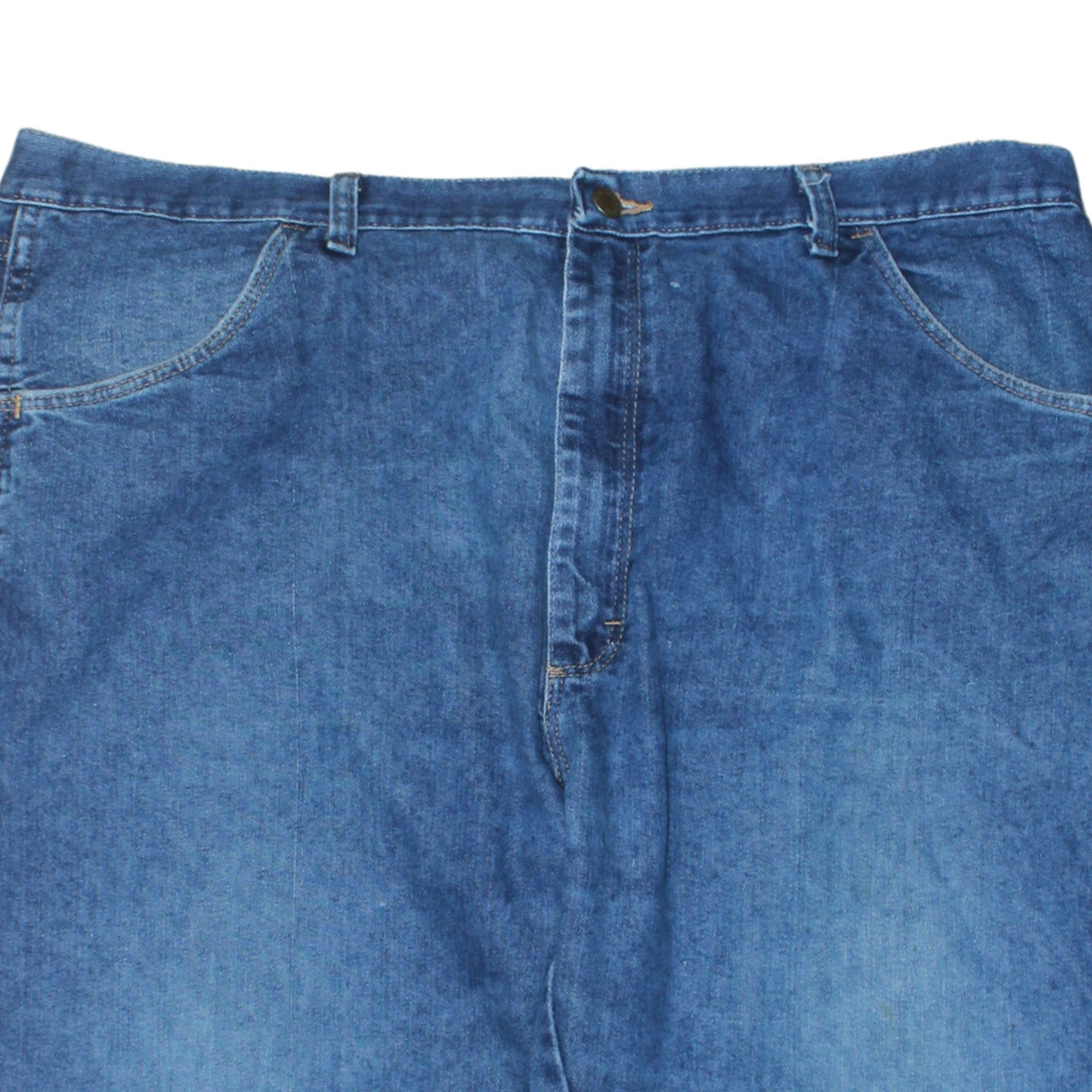Wrangler Men’s Blue Regular Fit Denim Jeans 42W 29L Straight Leg