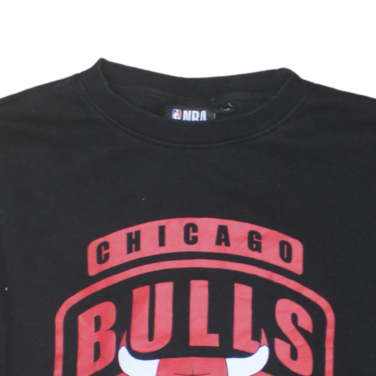 Additional view of NBA men’s black chicago bulls pullover sweatshirt, size L