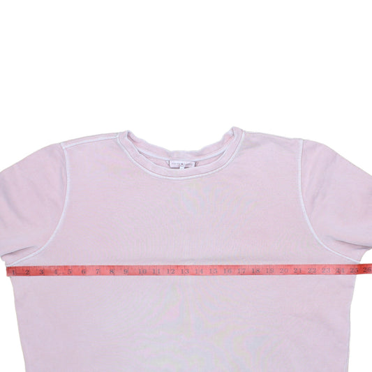 Tommy Hilfiger Womens Pink XL Pullover Sweatshirt Cotton Casual