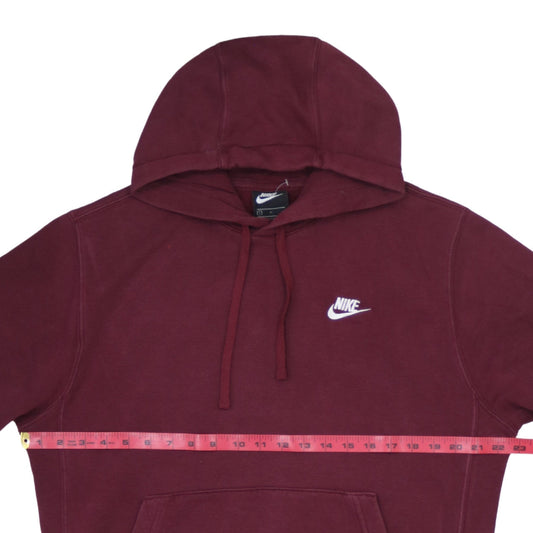 Nike Men's Red Pullover Hoodie Sweatshirt Size S Regular Fit