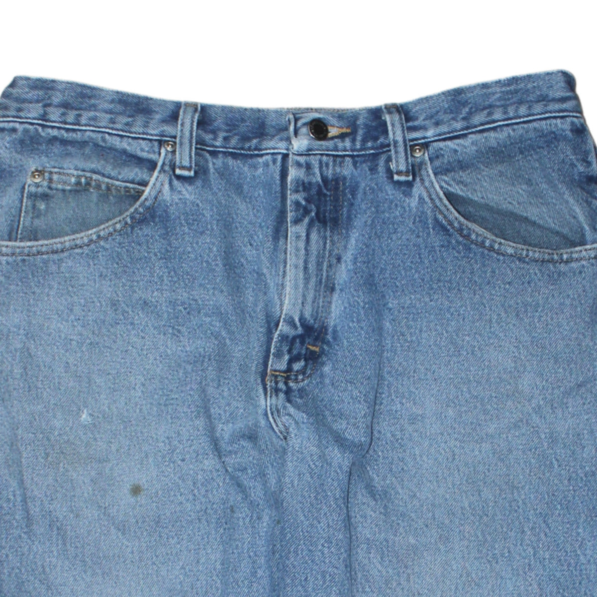 Additional view of Wrangler Men's Blue Relaxed Fit Straight Jeans 34W 29L Denim