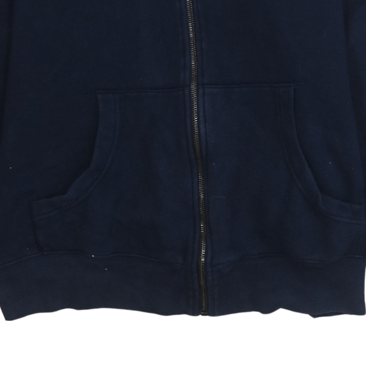 Additional view of Tommy Hilfiger Men's Blue Full Zip Hoodie M Logo Embroidered Classic