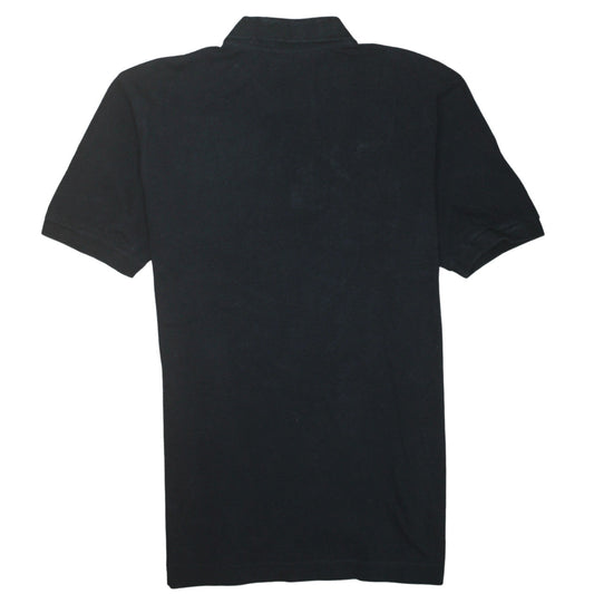 Kappa Men's Black 2XL Polo Shirt Short Sleeve Collared Cotton Top