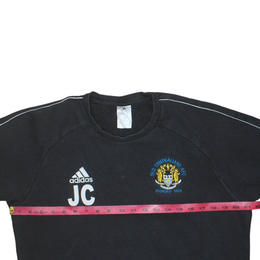 Adidas Men's Black Medium Pullover Sweatshirt Old Centralians AFC