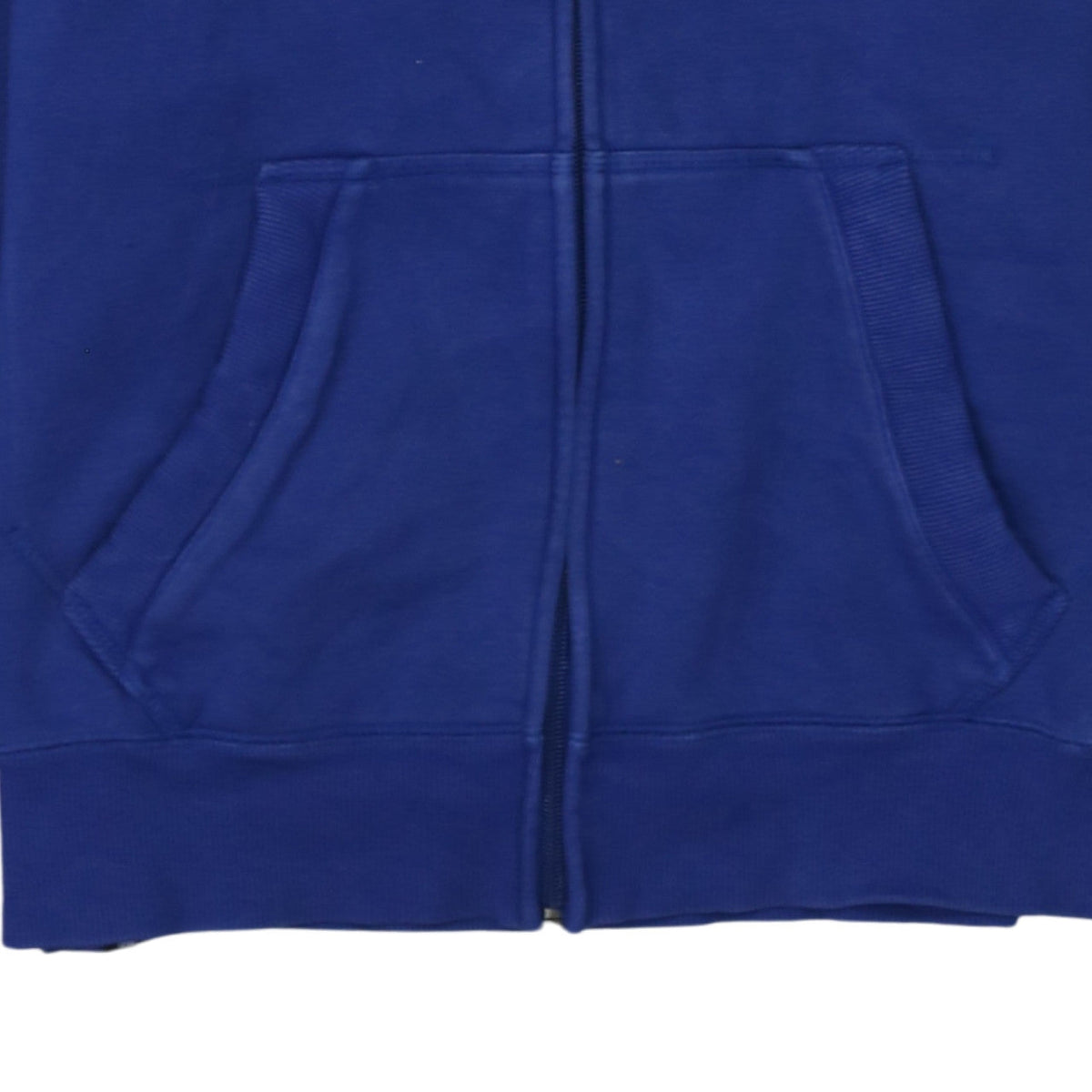 Additional view of Puma Men Blue Full Zip Hoodie, size M, Logo Fleece Sweatshirt