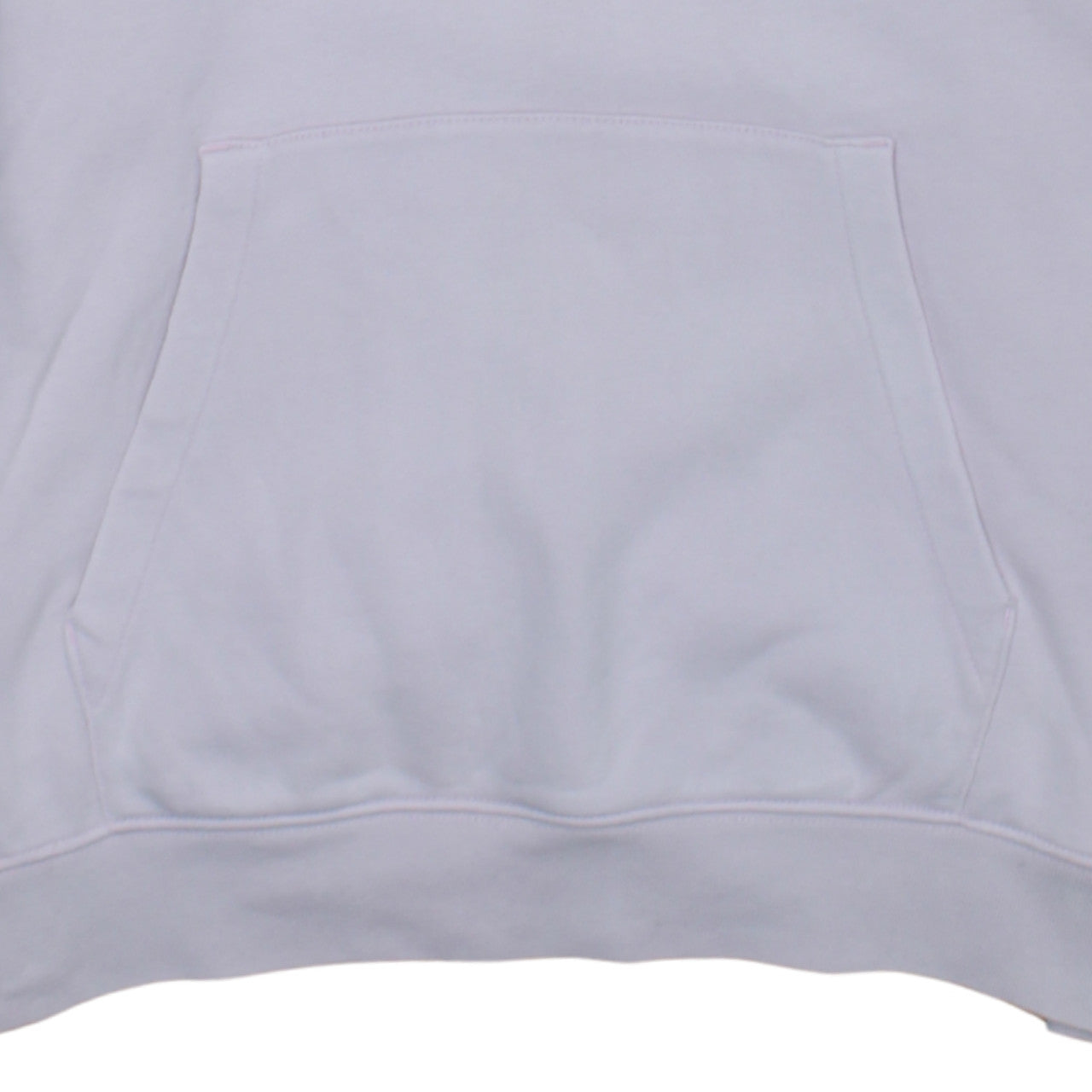 Champion Womens Light Pink Pullover Hoodie Large Cotton Logo Trim