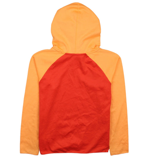 Nike Boys Orange Red Dri-FIT Pullover Hoodie XL Long Sleeve Sweatshirt