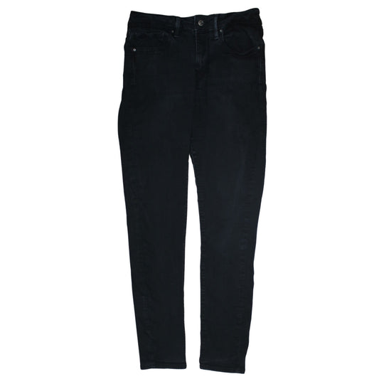 Levi's Women's Black 711 Skinny Jeans Size 30 Mid Rise Denim