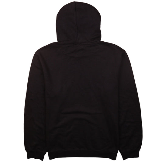 Champion Mens Black XL Pullover Hoodie with Logo Print