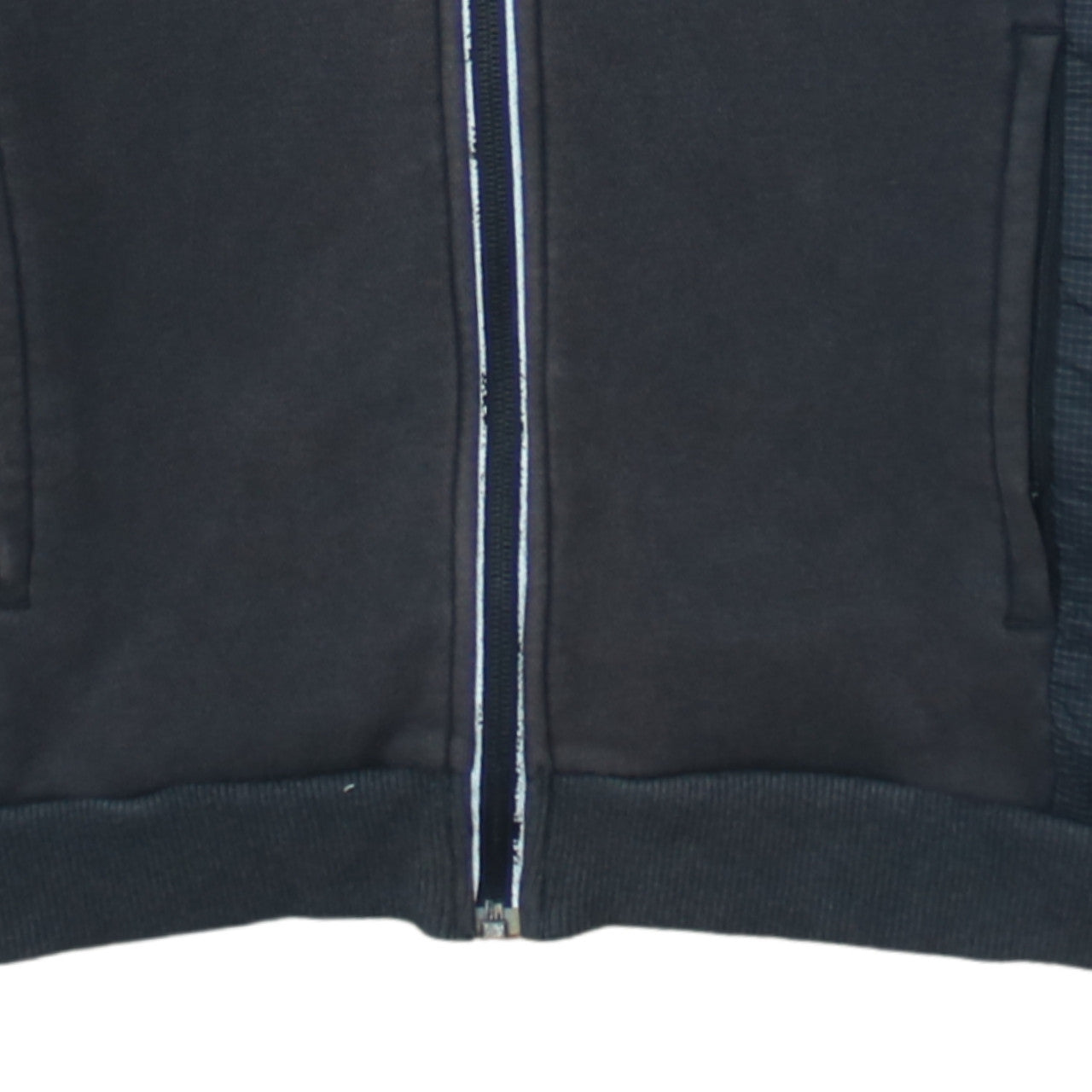 Adidas Men's Black Full Zip Hooded Fleece Sweatshirt Size L