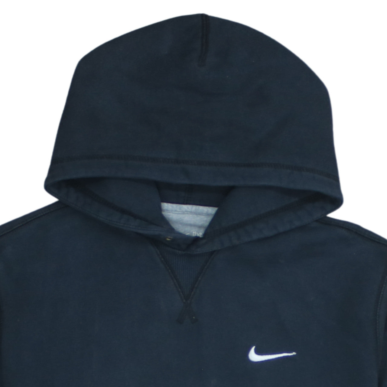 Nike Men's Blue Pullover Hoodie L Sports Cotton Sweatshirt