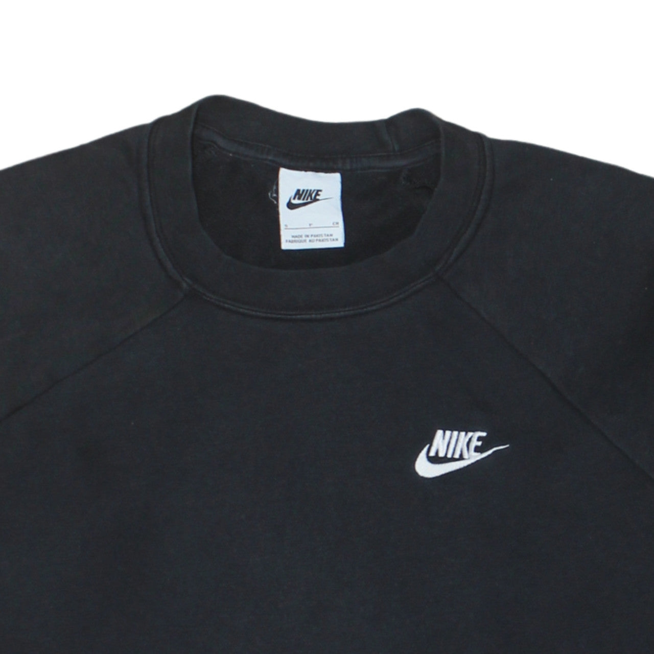 Additional view of Nike Men's Black Fleece Pullover Sweatshirt, size S, Regular Fit