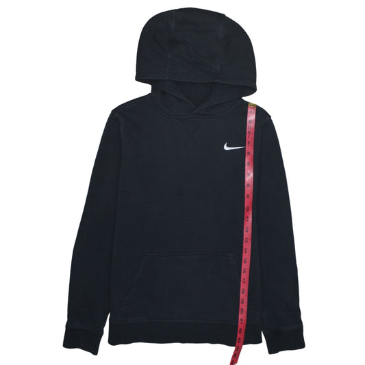 Nike Boys Black XL Pullover Hoodie Sweatshirt Cotton Blend Fleece