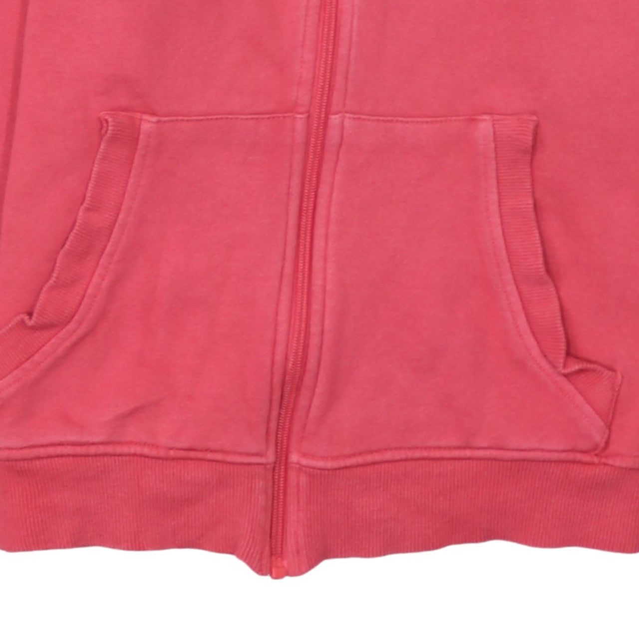 Champion Womens Pink Full Zip Hoodie Medium Cotton Blend