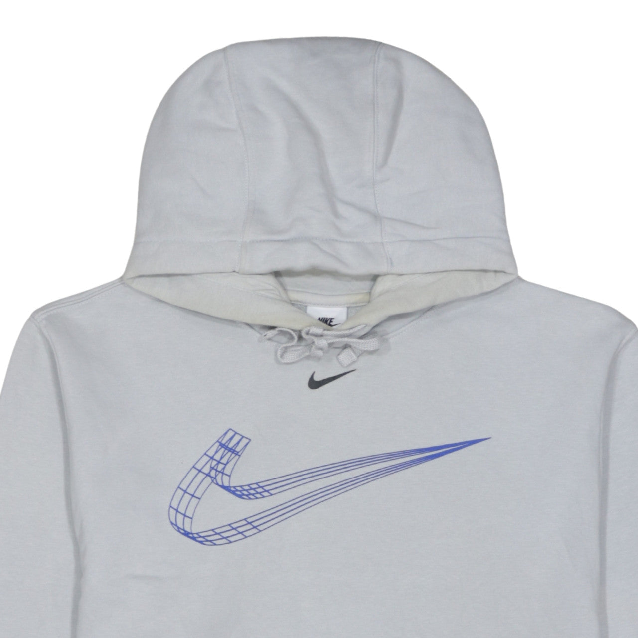 Nike Men's Grey Pullover Hoodie M Graphic Logo Sportswear