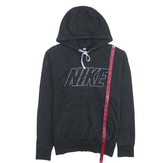 Nike Mens Black XS Pullover Hoodie Graphic Logo Sweatshirt