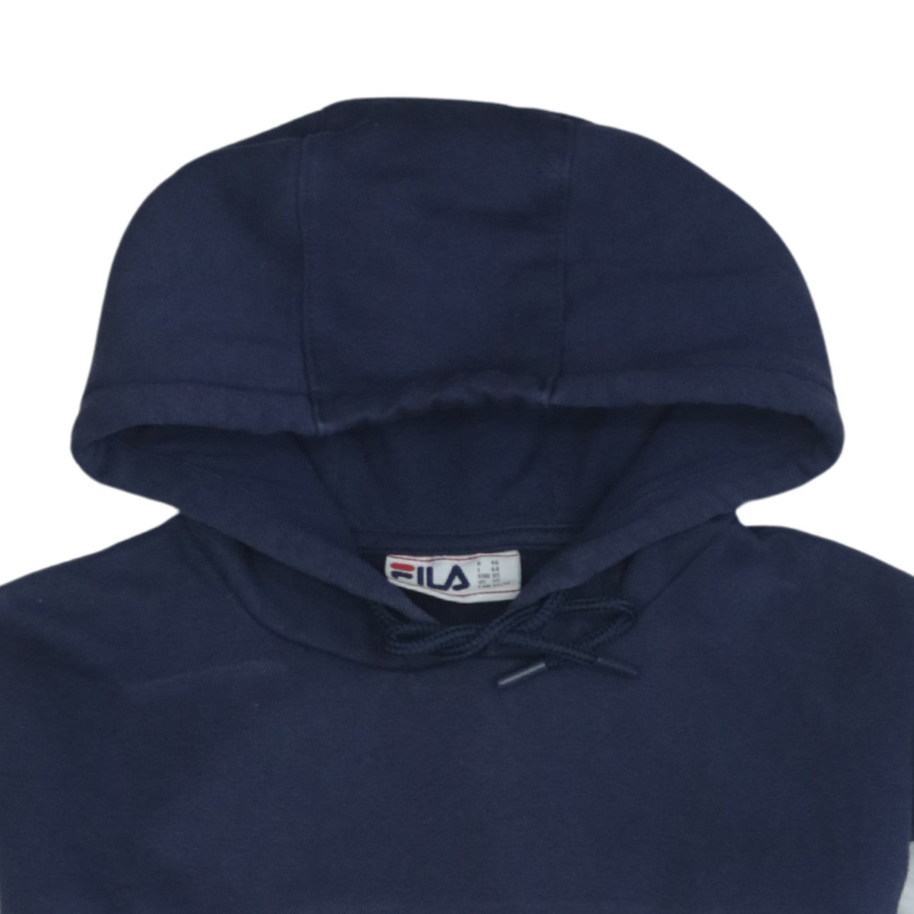Fila Men's Blue XS Pullover Hoodie Sweatshirt with Logo
