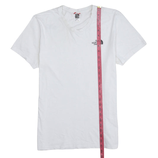 The North Face Mens White Crew Neck Cotton T-Shirt XS