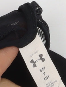 Under Armour Women's Black Small Fitted Racerback Tank Top Gym & Training