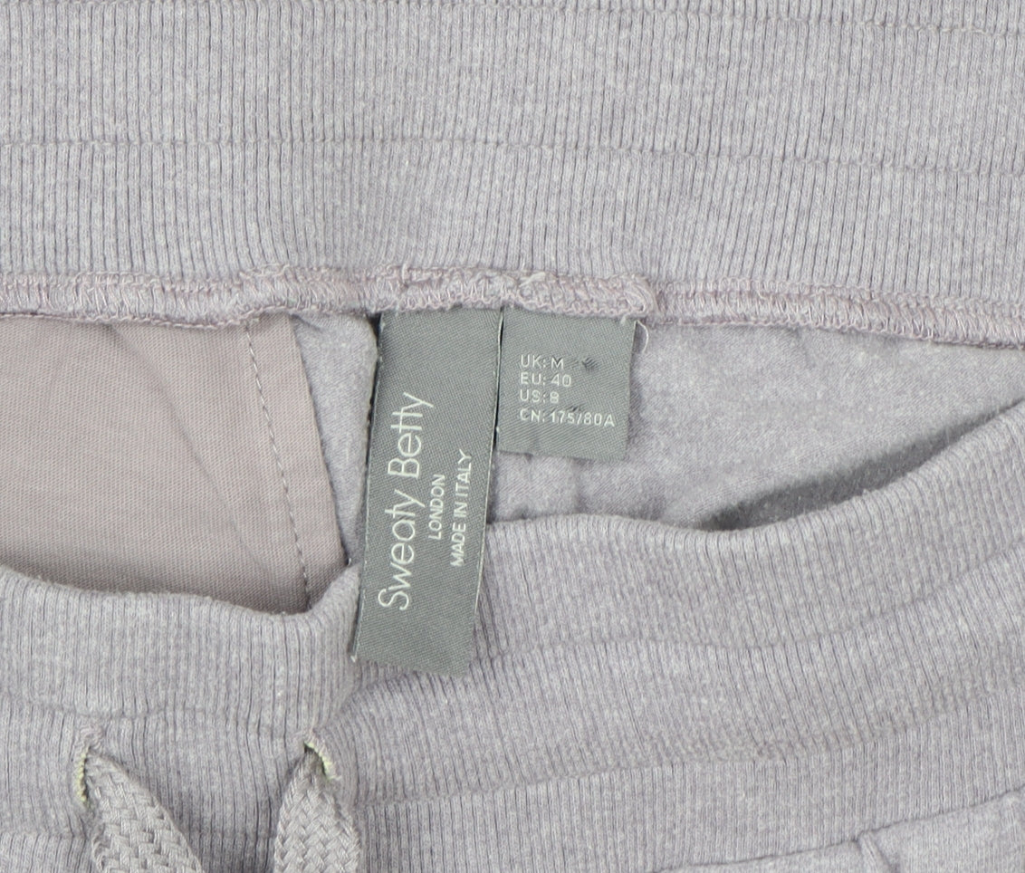 Sweaty Betty Women's Grey M Jersey Sweatpants with Pockets