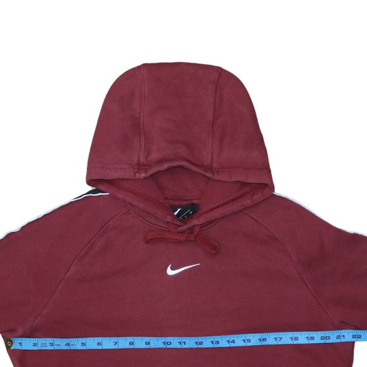 Nike Men's Red Pullover Hoodie Size S Sports Fleece Sweatshirt