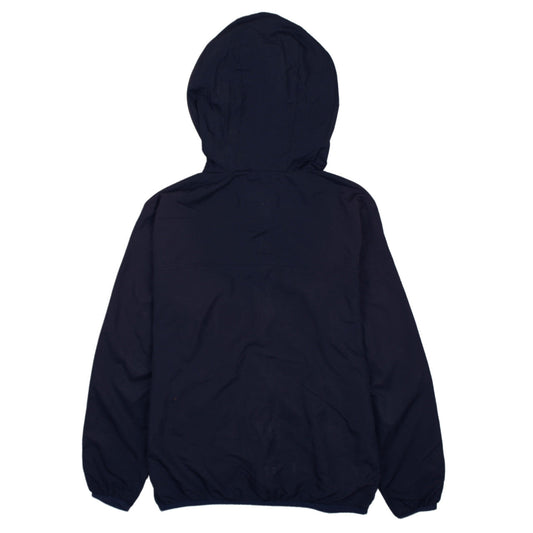 Jack & Jones Men's Blue Hooded Windbreaker Jacket Size M