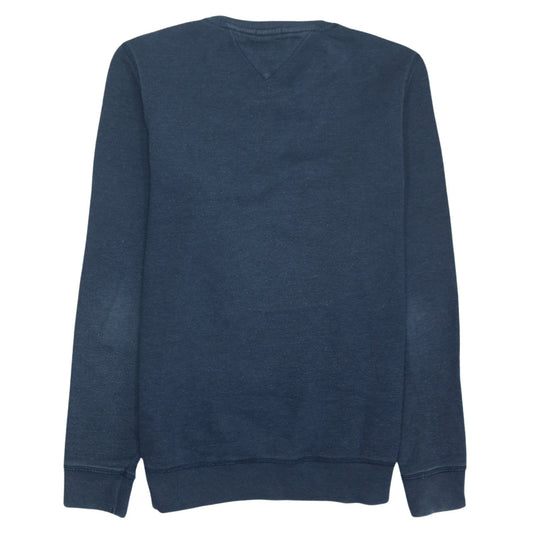 Tommy Jeans Men's Blue Regular Fit Crew Neck Sweatshirt M