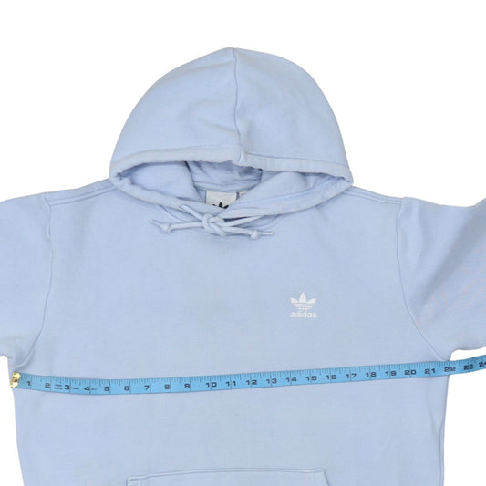 Adidas Mens Blue XS Pullover Hoodie Regular Fit Sportswear
