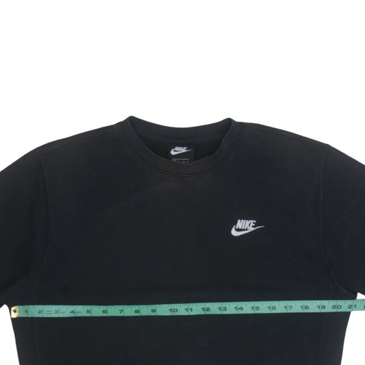 Nike Men's Black XS Pullover Sweatshirt Crew Neck Fleece