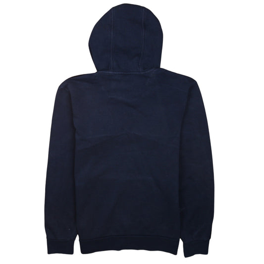 adidas Men's Blue Pullover Hoodie Small Sports Fleece Logo