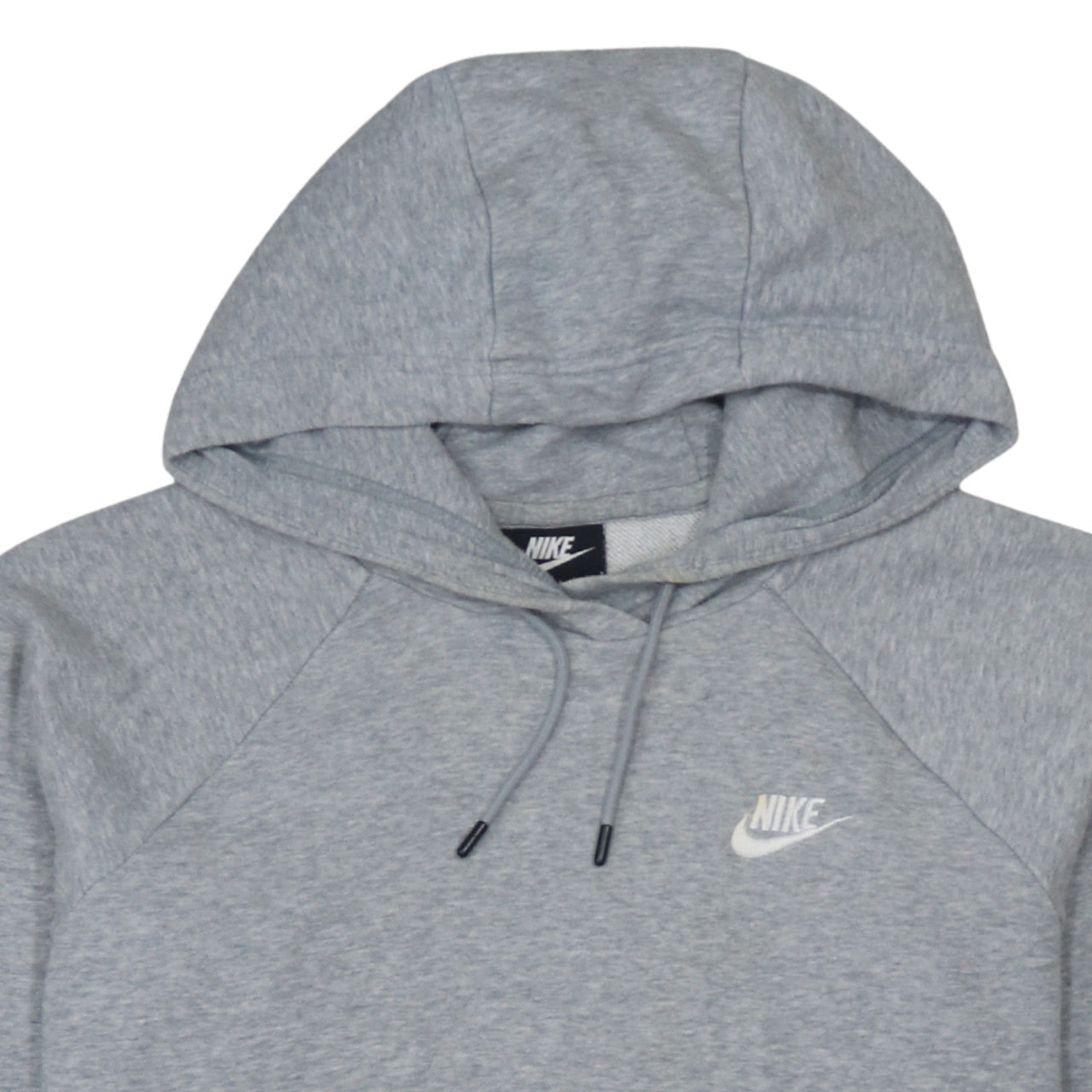 Nike Women’s Grey Pullover Hoodie Small Cotton Blend Sweatshirt