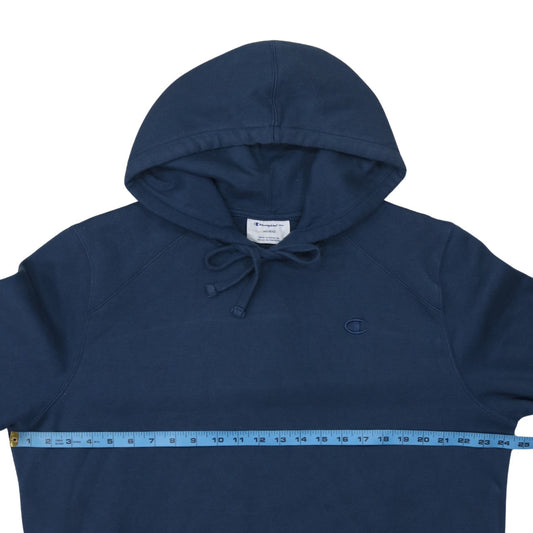 Champion Men's Blue Pullover Hoodie XL Fleece Sweatshirt
