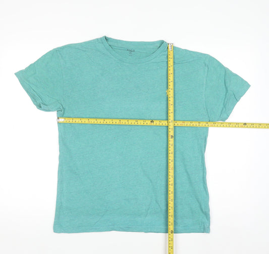Ralph Lauren Men's Green Short Sleeve Cotton Crew Neck T-Shirt Size S