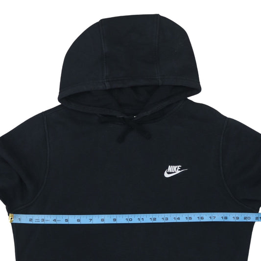 Nike Men's Black Small Pullover Hoodie Cotton Blend Fleece