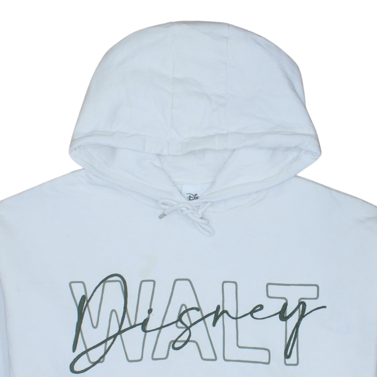 Disney Women White XL Walt Graphic Pullover Hoodie