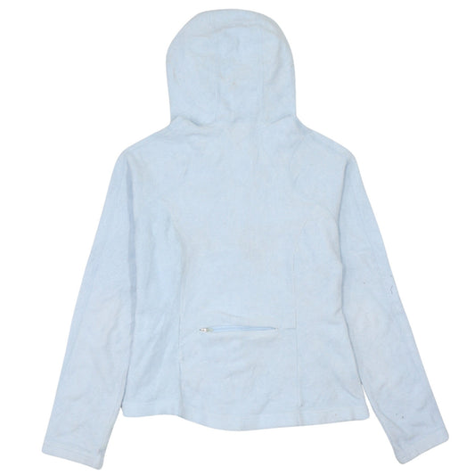 Nike Women's Blue Therma-Fit Fleece Hoodie Jacket Size 10