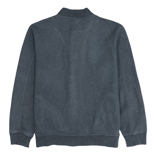 Nike Men’s Grey Track & Field Button Sweatshirt L Regular Fit