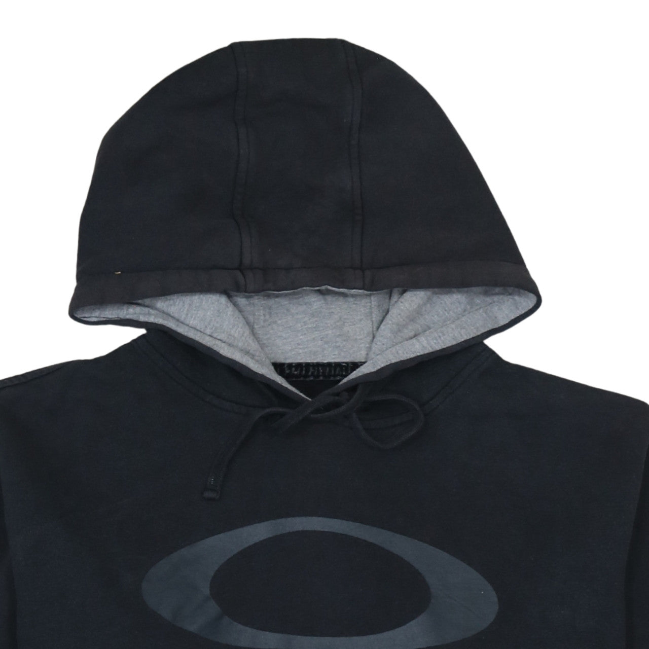 Oakley Mens Black Pullover Hoodie M Logo Fleece Sweatshirt