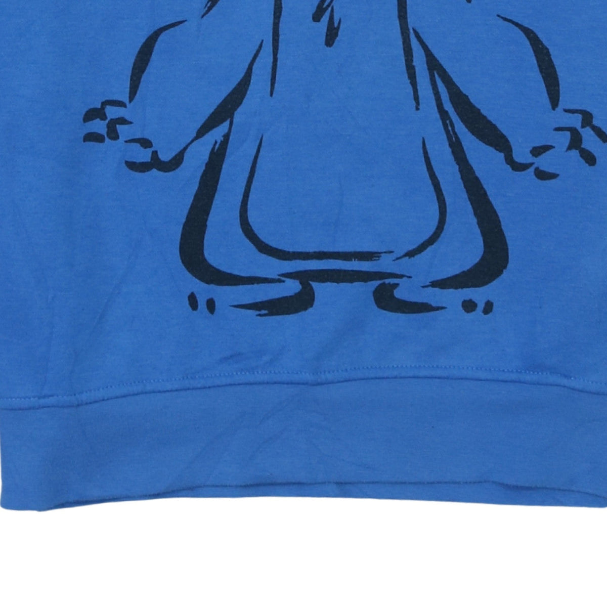 Additional view of Disney women’s blue stitch pullover hoodie xs cotton sweatshirt
