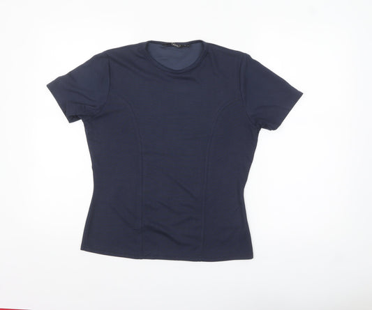 Peter Storm Women's Blue Short Sleeve Basic T-Shirt Size S