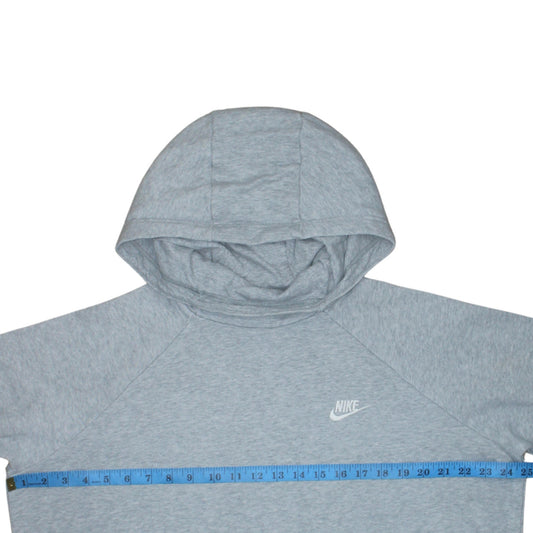 Nike Mens Grey XL Pullover Hoodie Regular Fit Cotton Blend