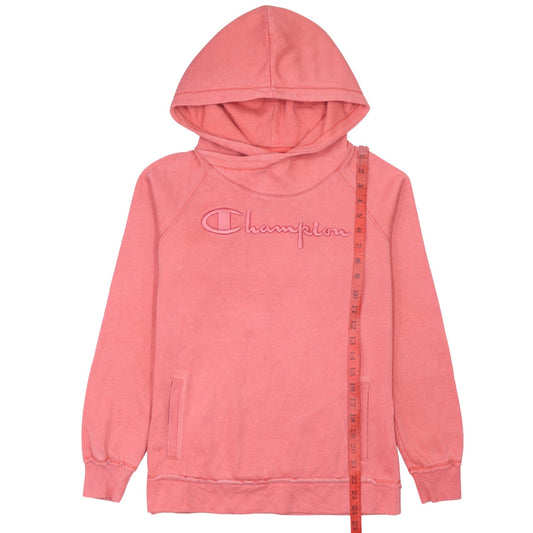 Champion Women's Pink Pullover Hoodie Small Heritage Fit Sweatshirt
